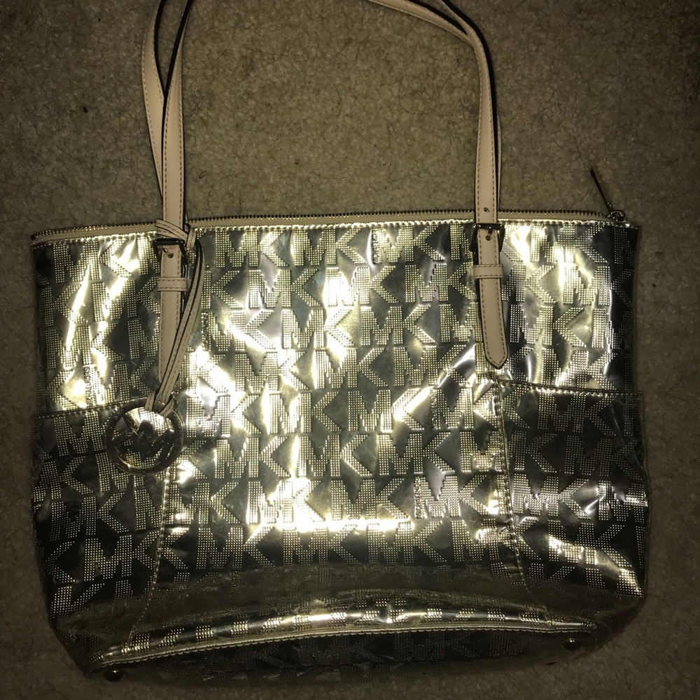 Michael Kors gold purse
